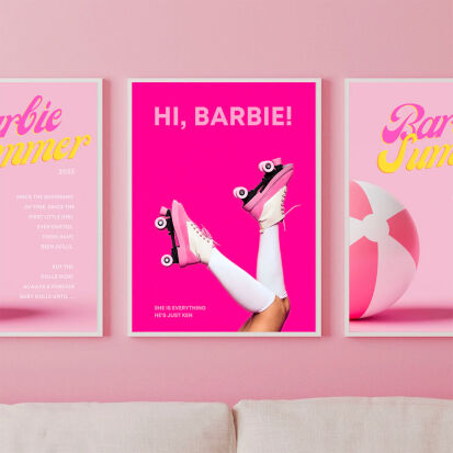 Barbie Summer Poster im A3Format - 