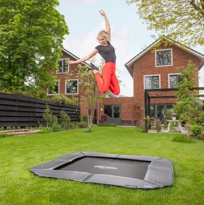 BERG FlatGround Trampolin fr den Garten - 