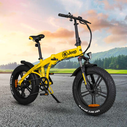 Jeep Fold FAT EBike mit einfachem Klappmechanismus - 