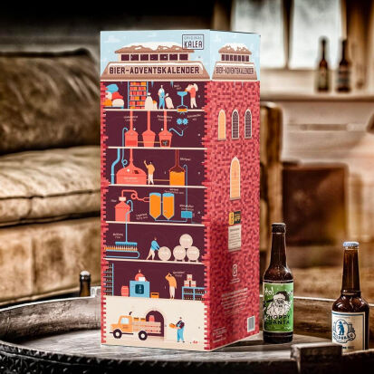 KALEA Bier Adventskalender 2023 Edition Brauturm - 