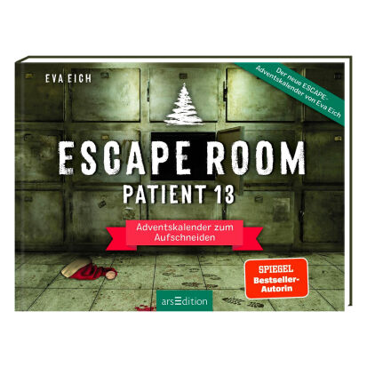 Escape Room Patient 13 Adventskalender zum Aufschneiden - 39 originelle Adventskalender für Frauen (2023)