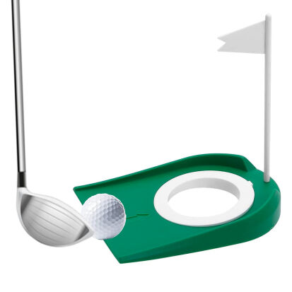 Golf Putting Cup aus Kunststoff fr Drinnen und Drauen - 