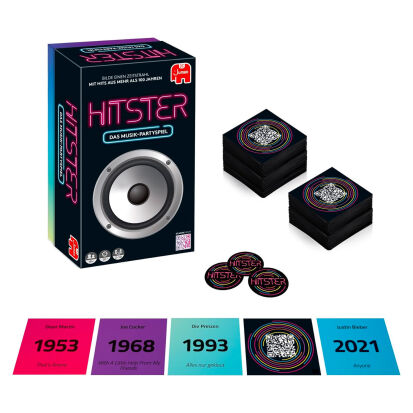 HITSTER Cooles MusikPartyspiel fr 2 bis 10 Spieler - 76 Geschenke für 15 bis 16 Jahre alte Mädchen