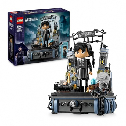 LEGO Wednesday Wednesday Addams Figur zum Bauen - 20 schaurige Geschenke für Wednesday-Fans: Gothic, Mystery & Nevermore-Flair