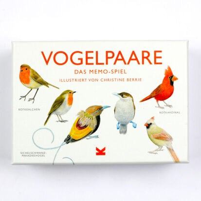 Vogelpaare Memory Spiel - 31 originelle Geschenkideen für Bird Watcher und Vogelfreunde