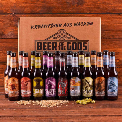 WACKEN BRAUEREI Craft Beer Box mit 20 Flaschen und mind 5  - 