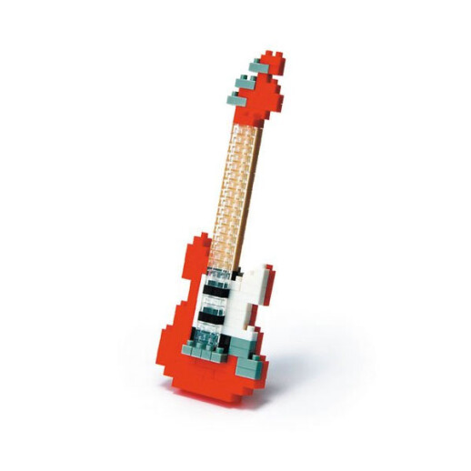 Nanoblock 3D-Puzzle E-Gitarre