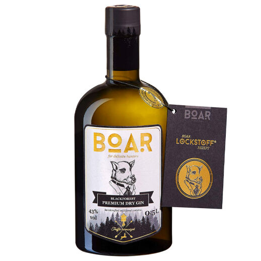 BOAR Blackforest Premium Dry Gin (0,5 Liter)