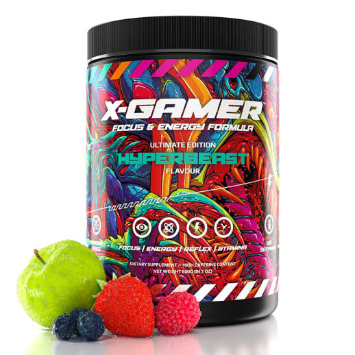 X-Gamer Gaming Booster Pulver für E-Sportler