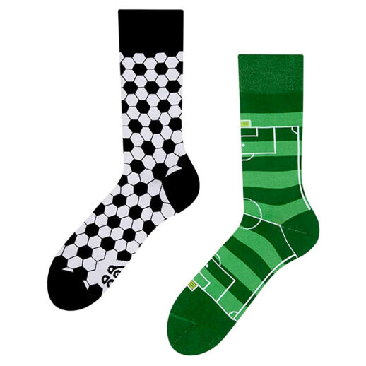 Herren-Socken im Fußball-Design (1 Paar)