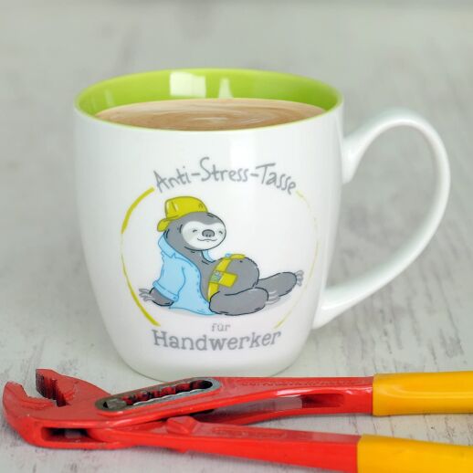 Anti-Stress Tasse für Handwerker