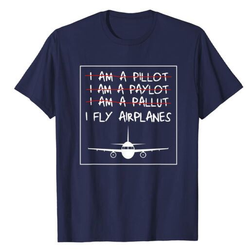 Lustiges T-Shirt für Piloten 