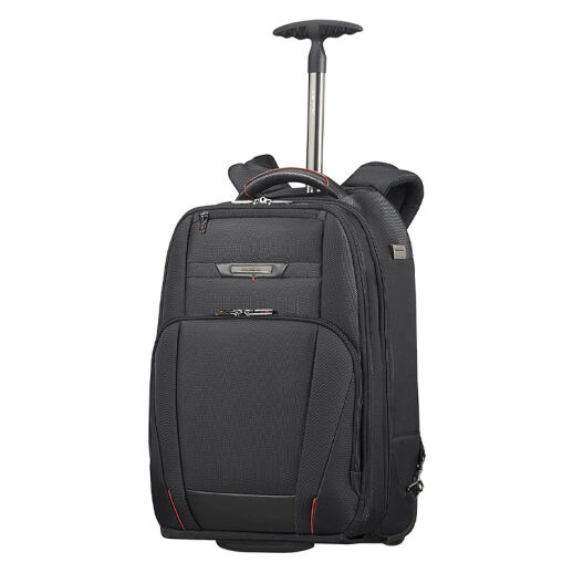 Samsonite Laptoprucksack mit Rollen und Hängeschloss