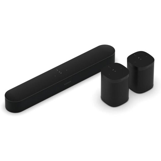 SONOS Soundbar und 3D-Lautsprecher Set mit Sprachsteuerung