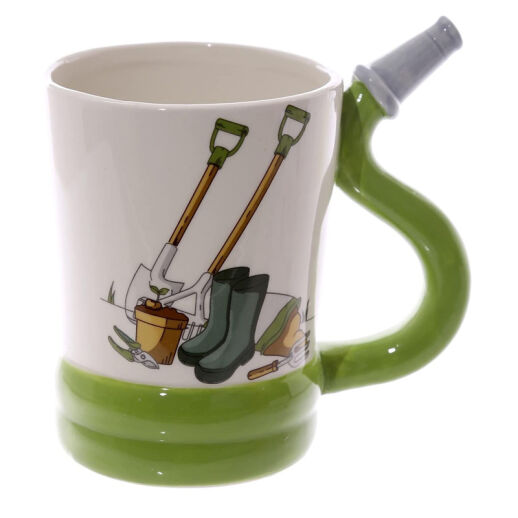 Kaffeetasse mit Gartenschlauch Griff