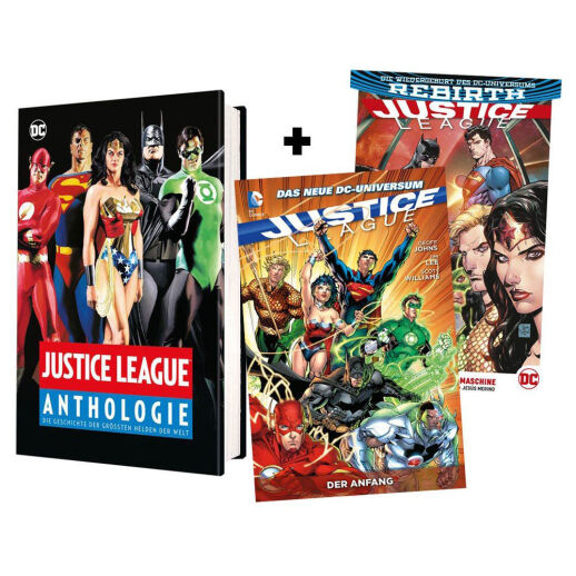 Justice League Einsteiger Bundle für Superhelden Fans