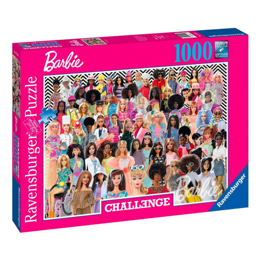 Barbie Challenge - 1000 Teile Barbie Puzzle für Erwachsene und Kinder ab 14 Jahren