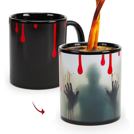 Magische Tasse für Horror- und Zombie-Fans