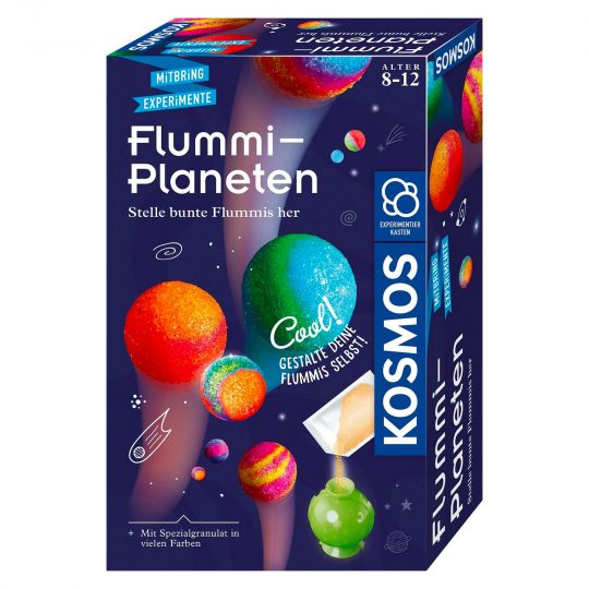 KOSMOS Flummi-Planeten - bunte Flummis selbst herstellen